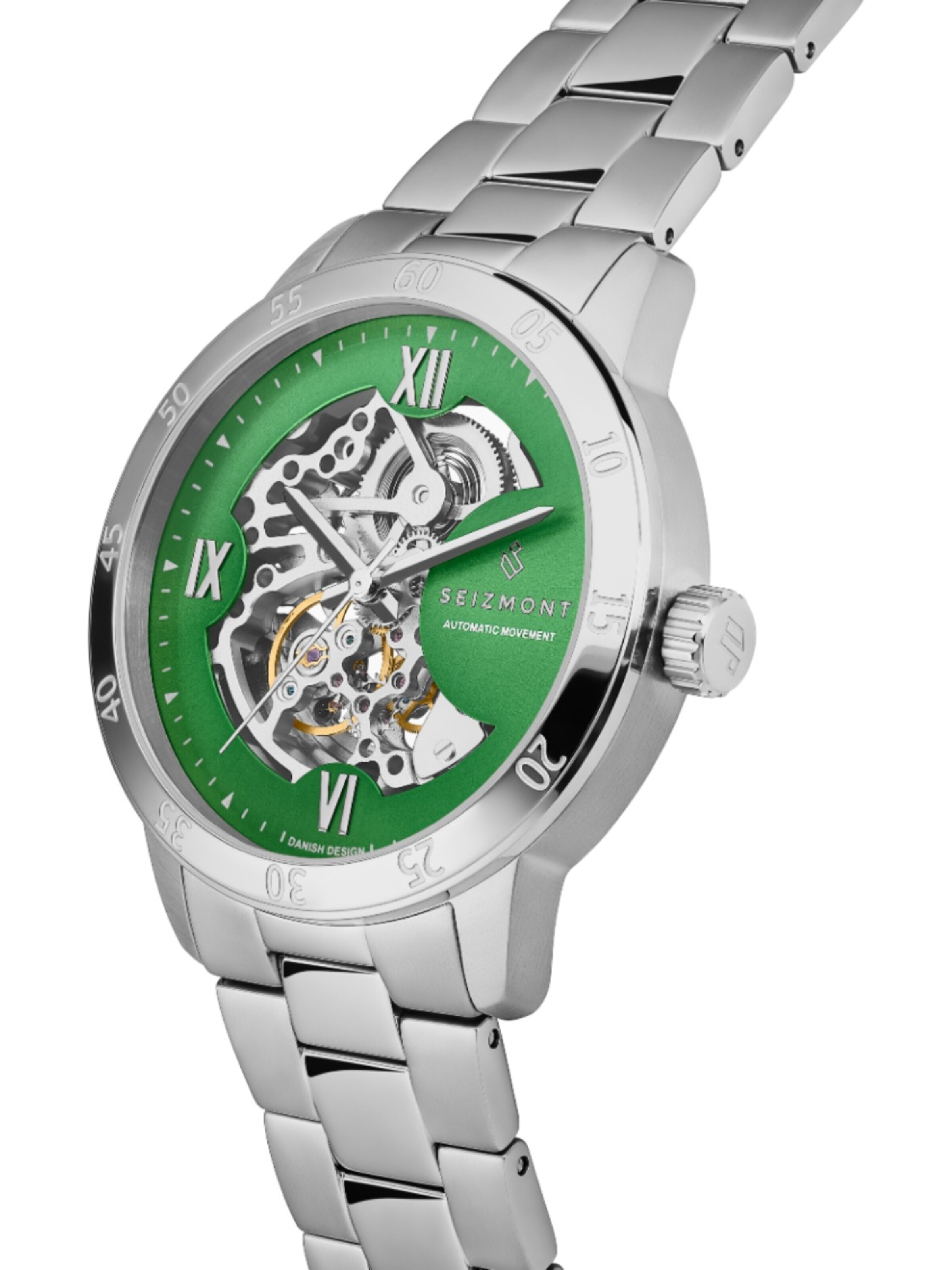 Seizmont Analog watch 'Dante II' in Green