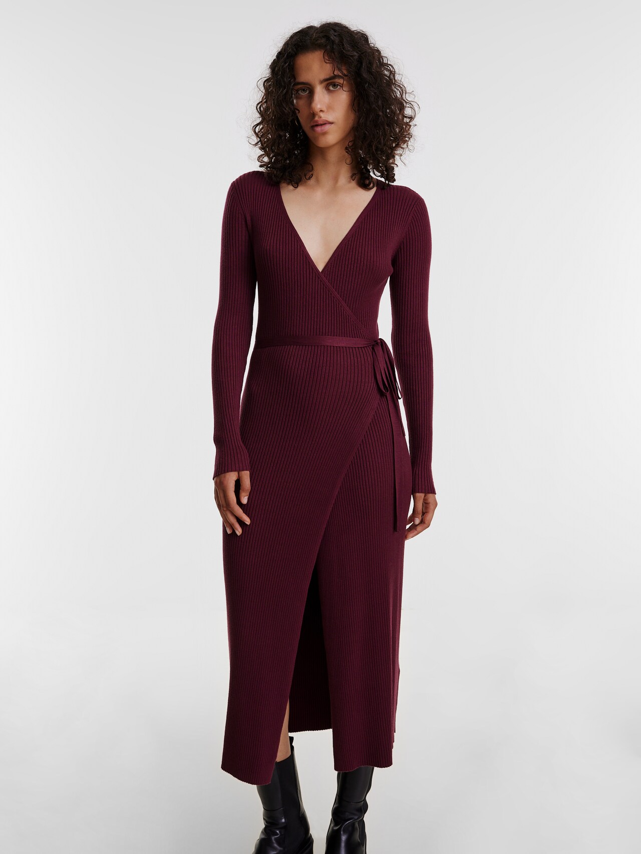 EDITED Produits Robes en maille 'Mailien' rouge