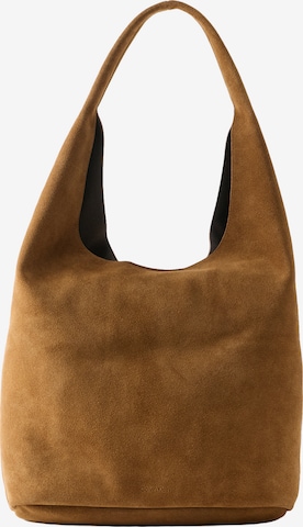 Calvin Klein Olkalaukku värissä ruskea: etupuoli