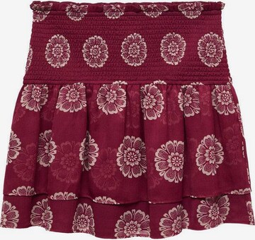 MANGO TEEN Skirt 'Petunia' in Red: front