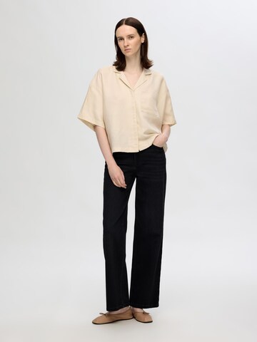SELECTED Blouse 'Lyra' in Beige