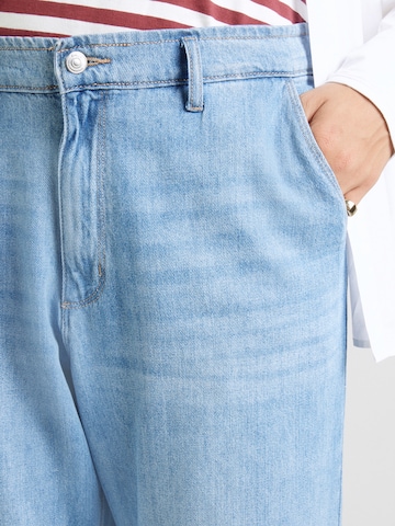 Wide leg Jeans 'CARCOMET' de la ONLY Carmakoma pe albastru