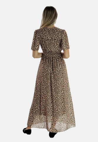 Elara Jurk in Bruin