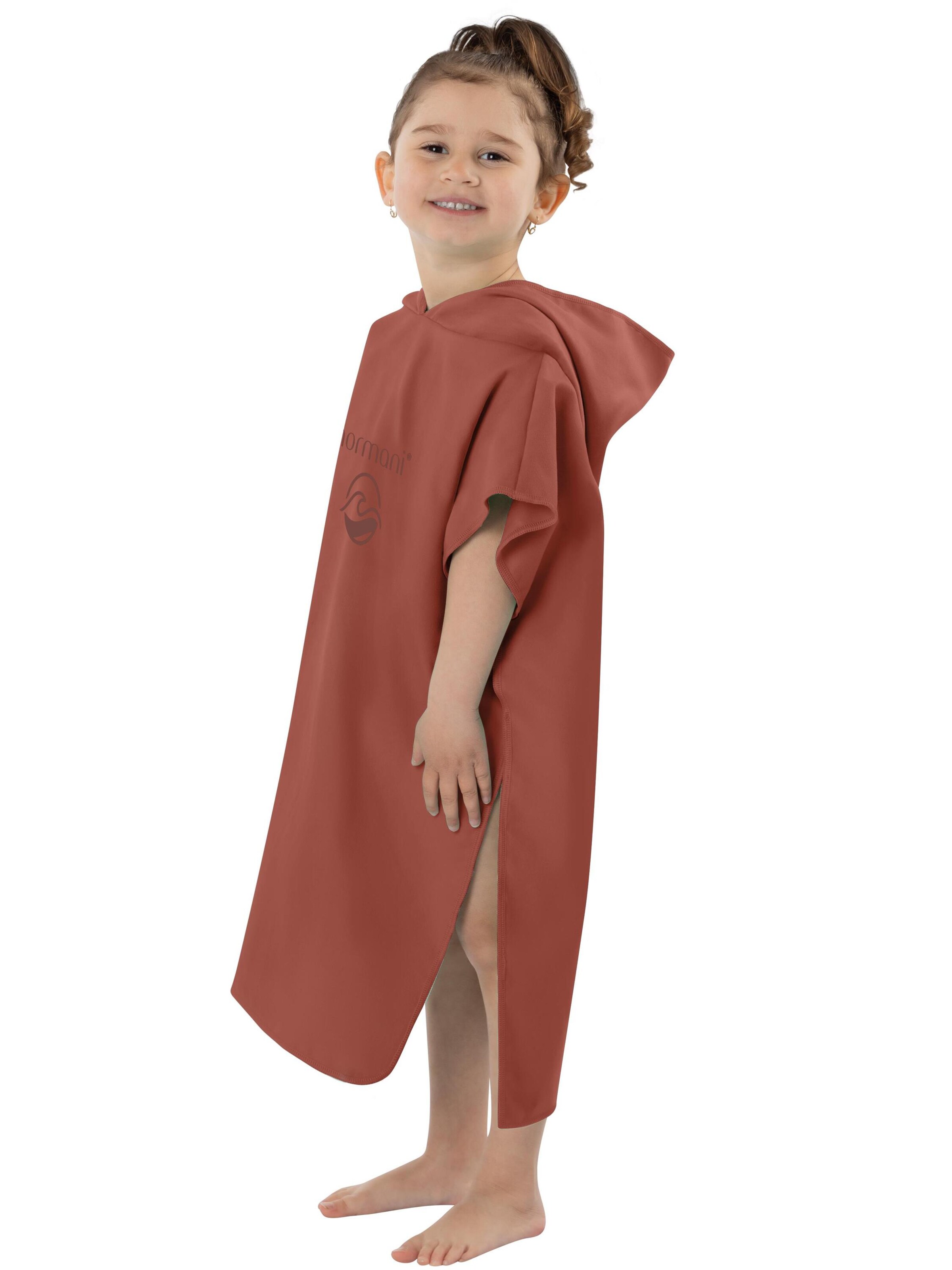 normani Bathrobe 'Rincon' in Red