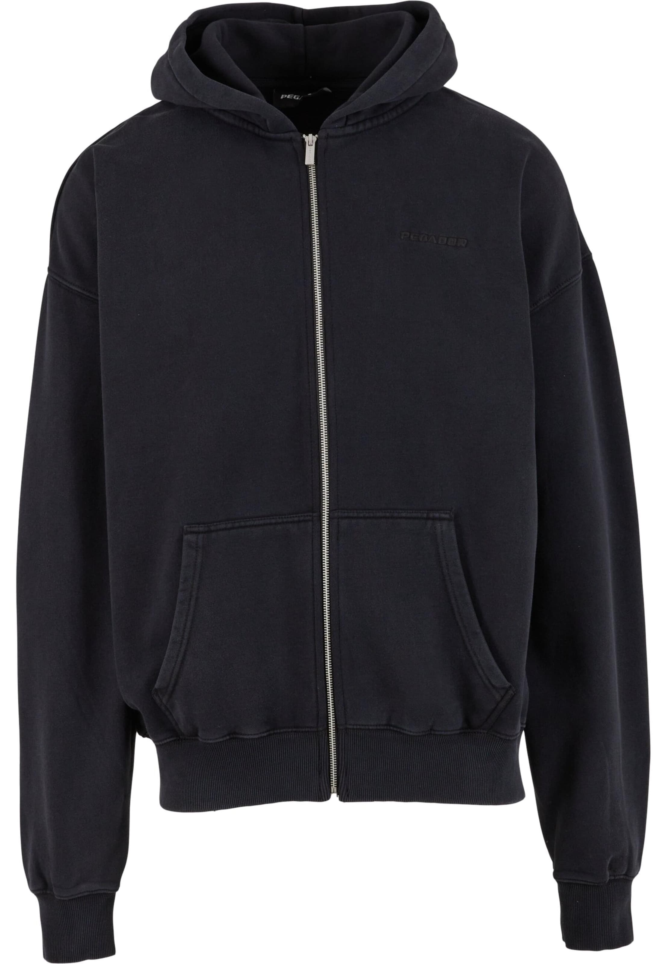 Giacca di felpa di Pegador in nero