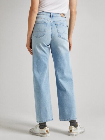 Pepe Jeans Wide Leg Jeans i blå