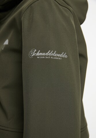 Manteau fonctionnel Schmuddelwedda en vert