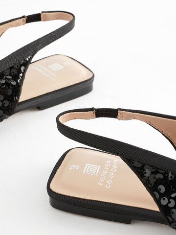 Sandales Next en noir