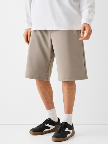 Loosefit Pantaloni di Bershka in beige