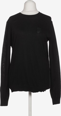 Karl Lagerfeld Sweater & Cardigan in S in Black: front
