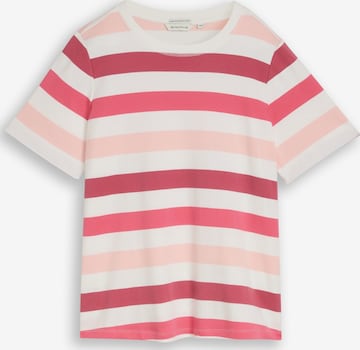 T-shirt Tom Tailor Women + en orange : devant