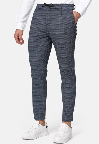 JEFF Regular Chino trousers ' Dyer ' in Grey: front