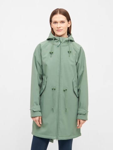 Derbe Weatherproof jacket 'Island Friese' in Green: front