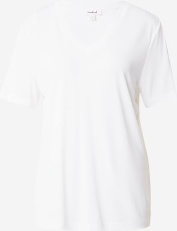 T-shirt 'Columbine' SOAKED IN LUXURY en blanc : devant
