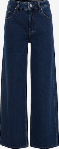 WE Fashion Szeroka nogawka Jeansy w kolorze niebieski: przód