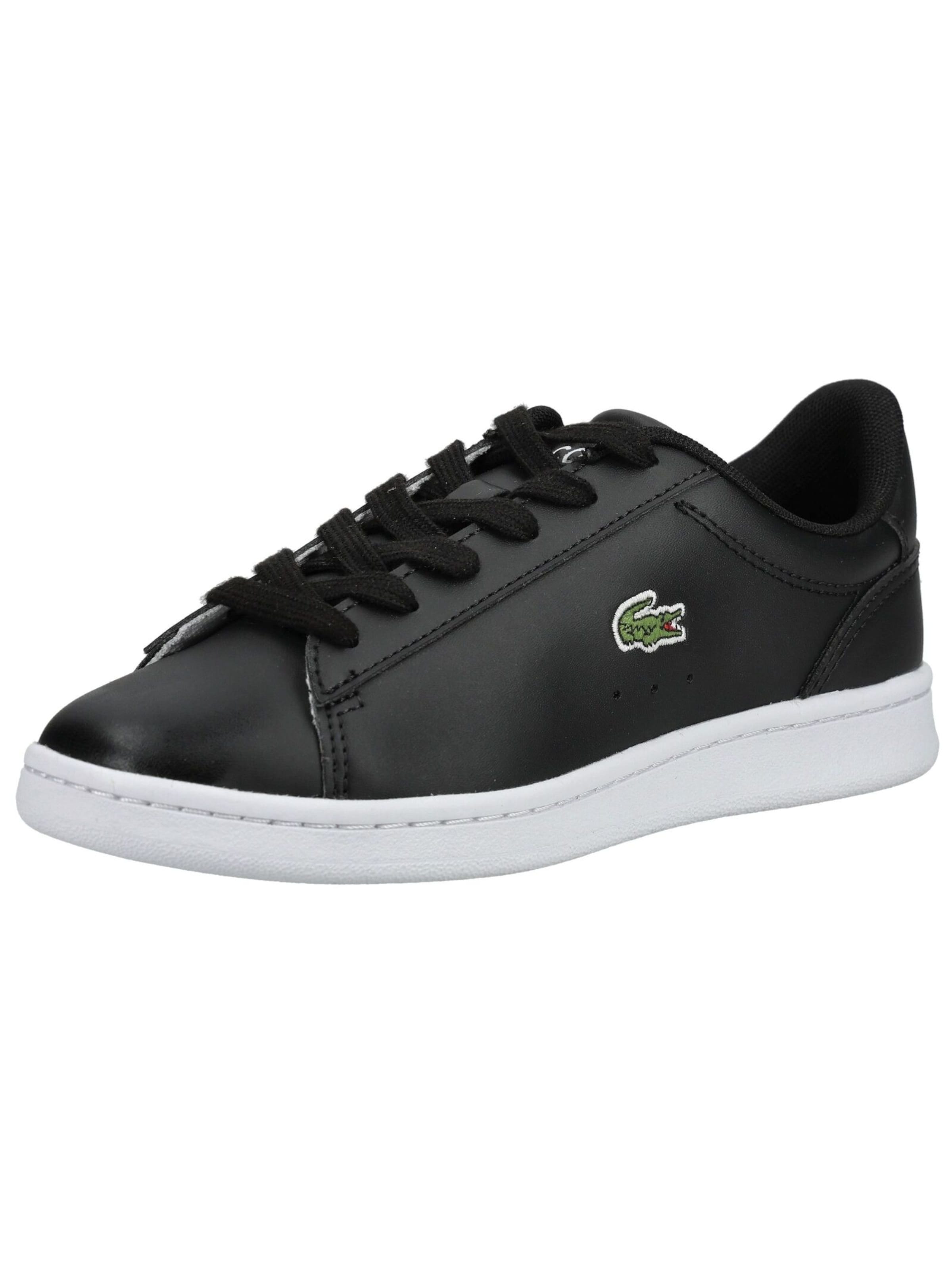 Baskets LACOSTE en noir : devant