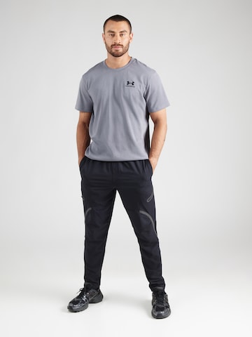 UNDER ARMOUR Funkcionalna majica | siva barva