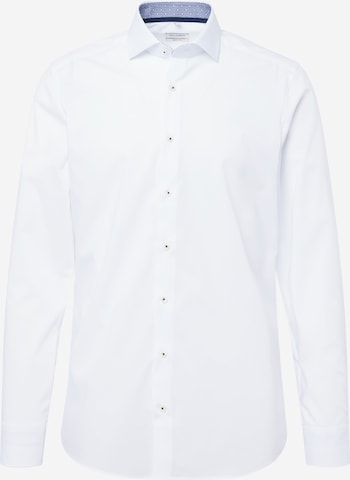 OLYMP Slim fit Overhemd in Wit: voorkant