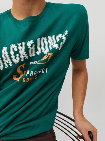 JACK & JONES T-Shirt in Grün