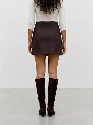 VERO MODA - Falda 'VMFORTUNALLISON' en marrón