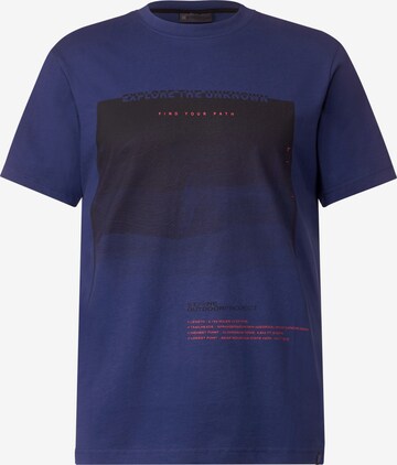 Street One MEN Shirt in Blue: front