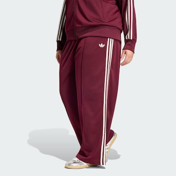 ADIDAS ORIGINALS - Loosefit Pantalón 'Firebird' en rojo: frente