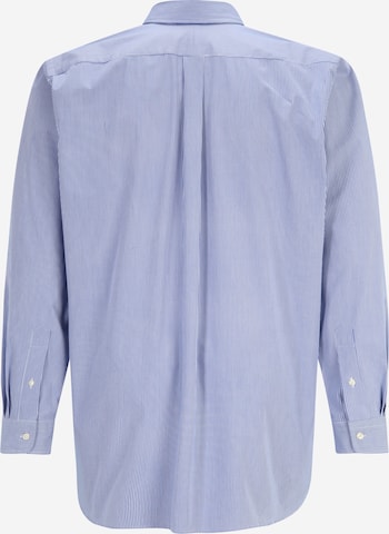 Polo Ralph Lauren Big & Tall Классический крой Рубашка в Синий