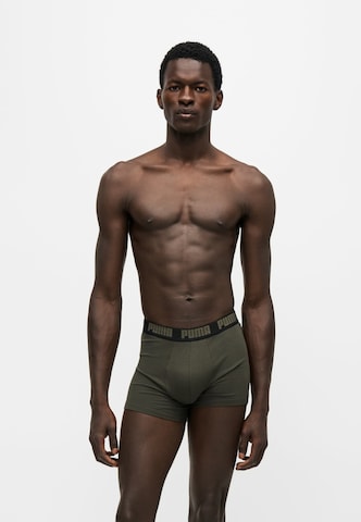 PUMA Boxerky 'Everyday' - Zelená: predná strana