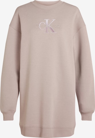 Robe Calvin Klein Jeans en gris : devant