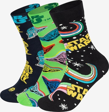 Happy Socks - Calcetines 'STAR WARS' en azul: frente
