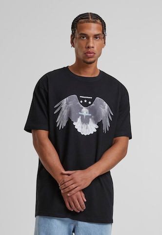 MT Upscale T-Shirt 'Sick Eagle' in Schwarz: Vorderseite