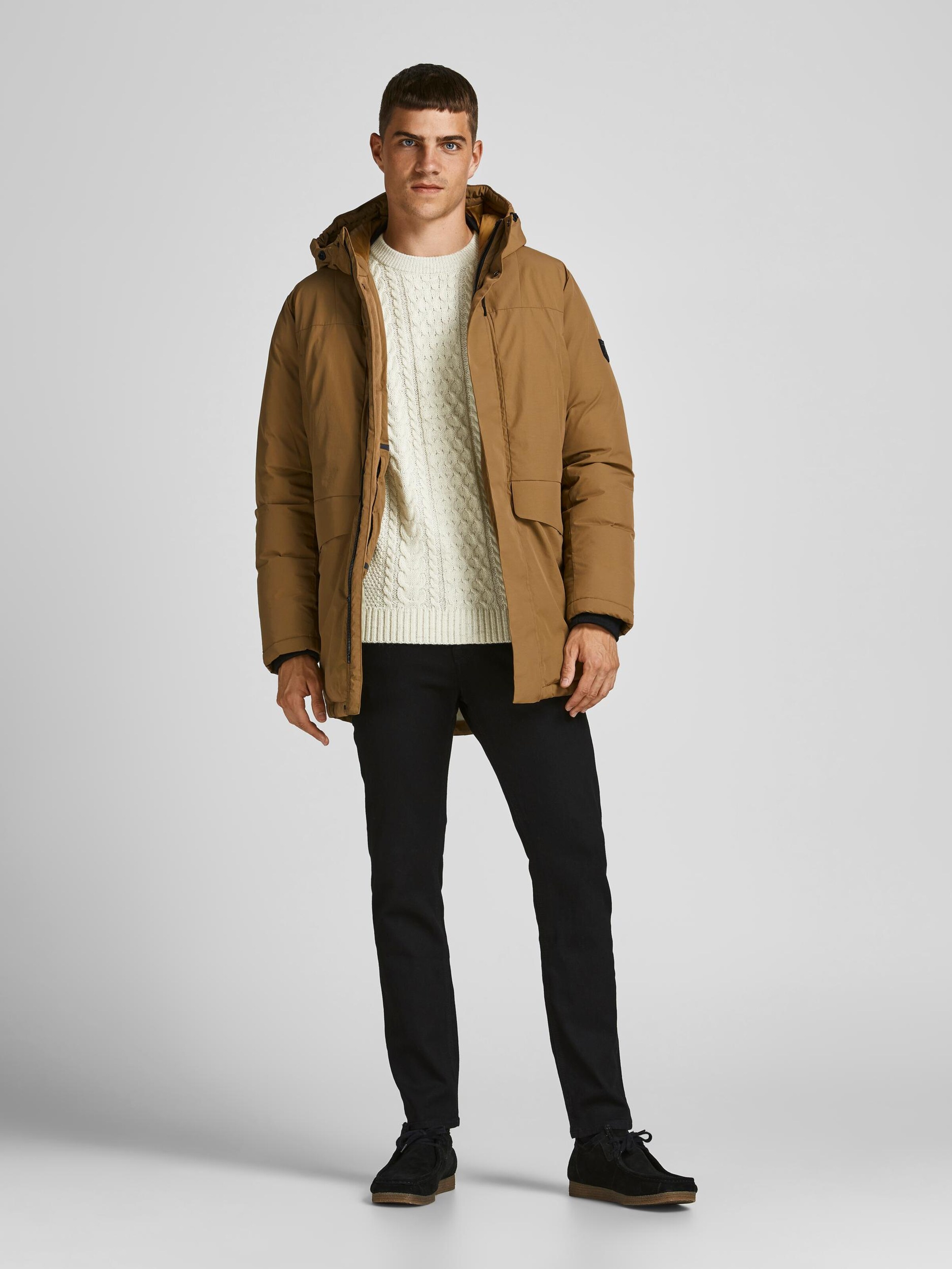 Männer Pullover & Strick JACK & JONES Pullover 'JJCRAIG' in Wollweiß - BM22253 Männer Pullover & Strick JACK & JONES Pullover 'JJCRAIG' in Wollweiß - BM22253