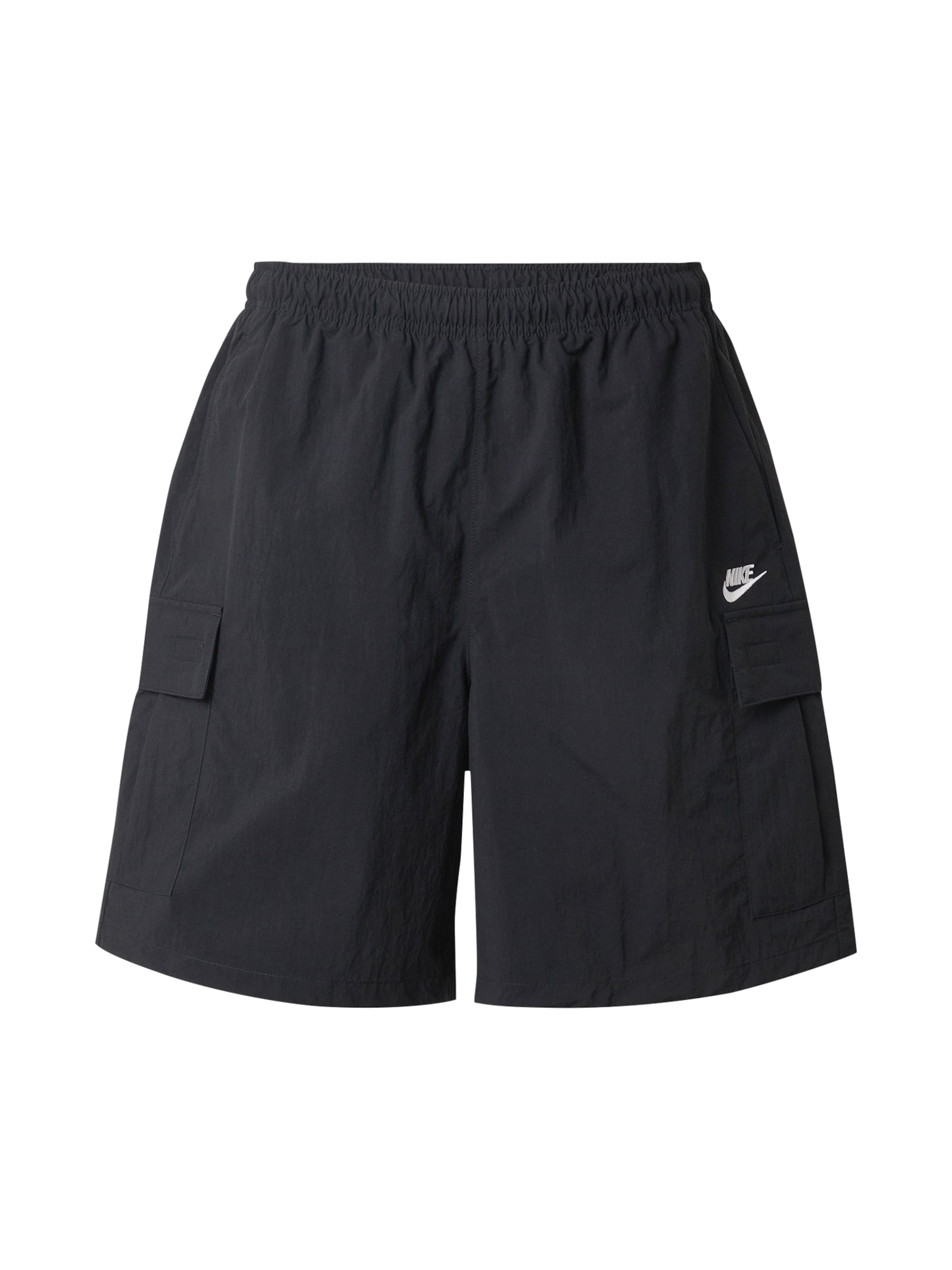 Nike Sportswear Loosefit Cargobyxa 'CLUB' i svart: framsida