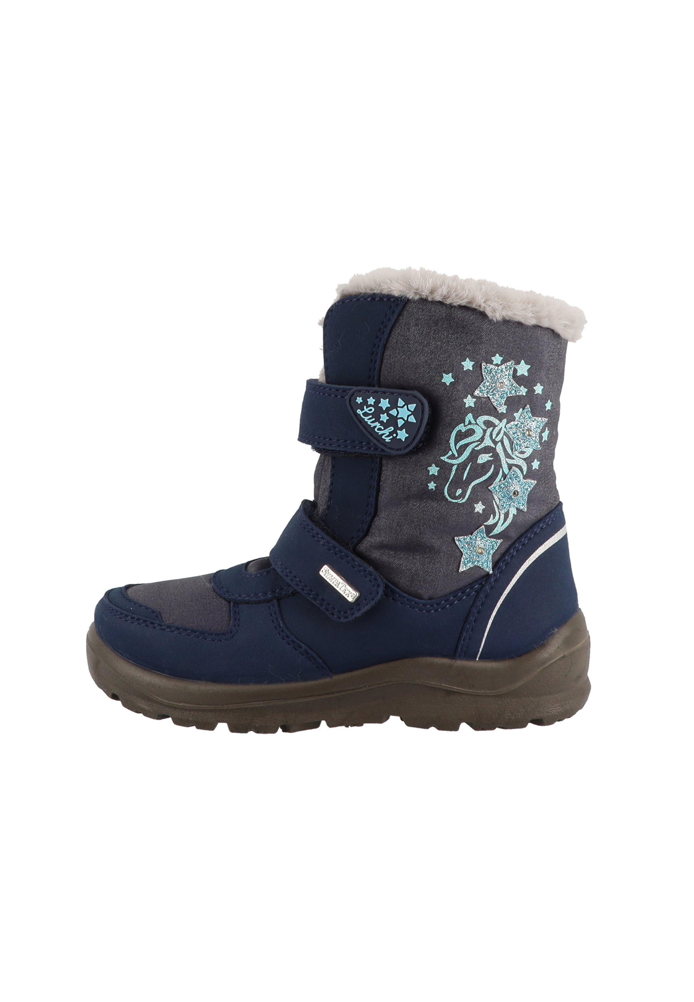 LURCHI Snow Boots in Green: front