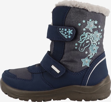 LURCHI Snow Boots 'Kasandra' in Blue: front