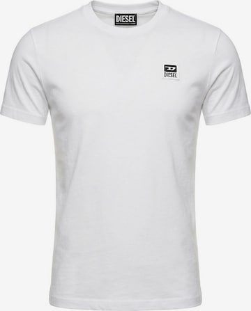 T-Shirt 'T-DIEGOS-K30' DIESEL en blanc : devant