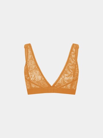 Erlich Textil Bralette Bra in Orange