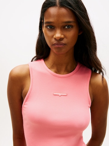 Tommy Jeans Топ в Ярко-розовый