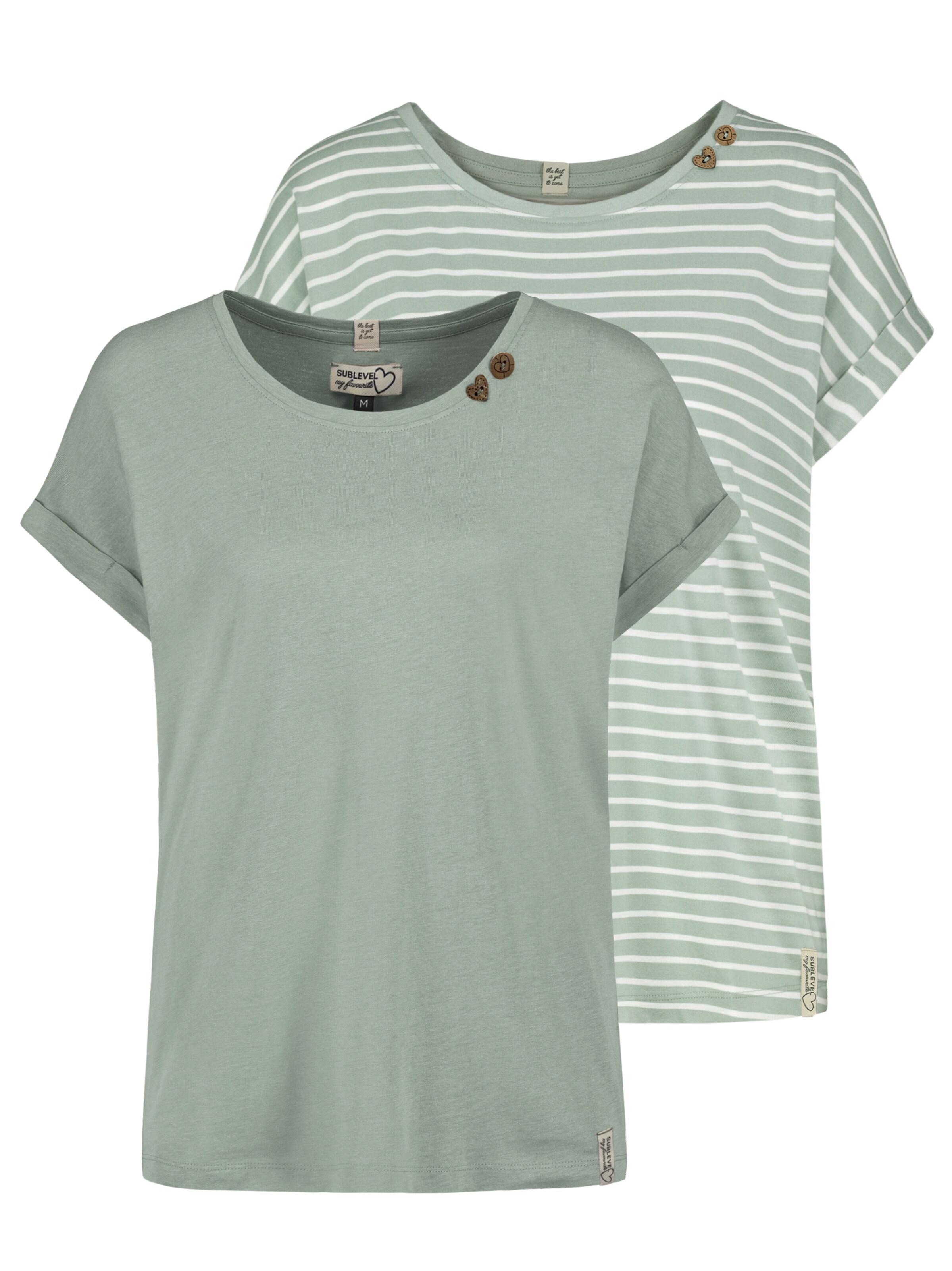 Sublevel Shirt in Green: front