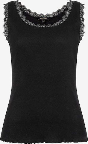 MORE & MORE Top in Black: front