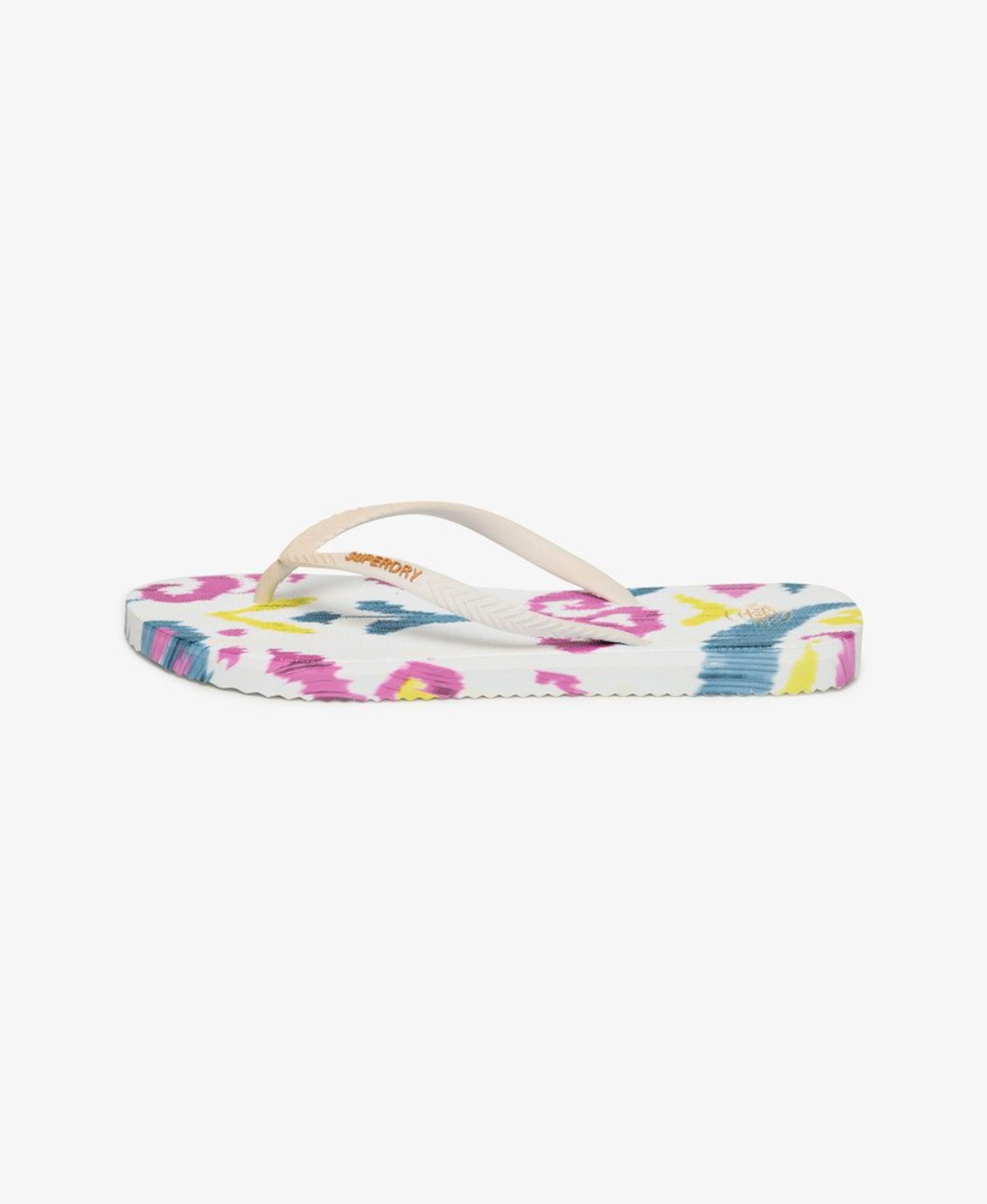 Superdry & Co T-Bar Sandals in White