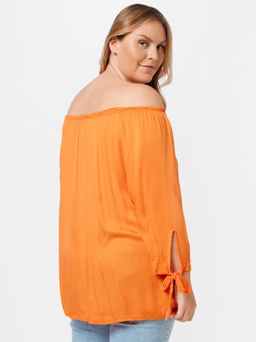 Z-One Bluse 'Eliana' i orange