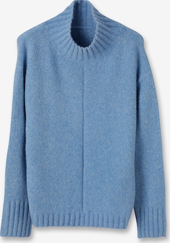 Pull-over eve in paradise en bleu : devant