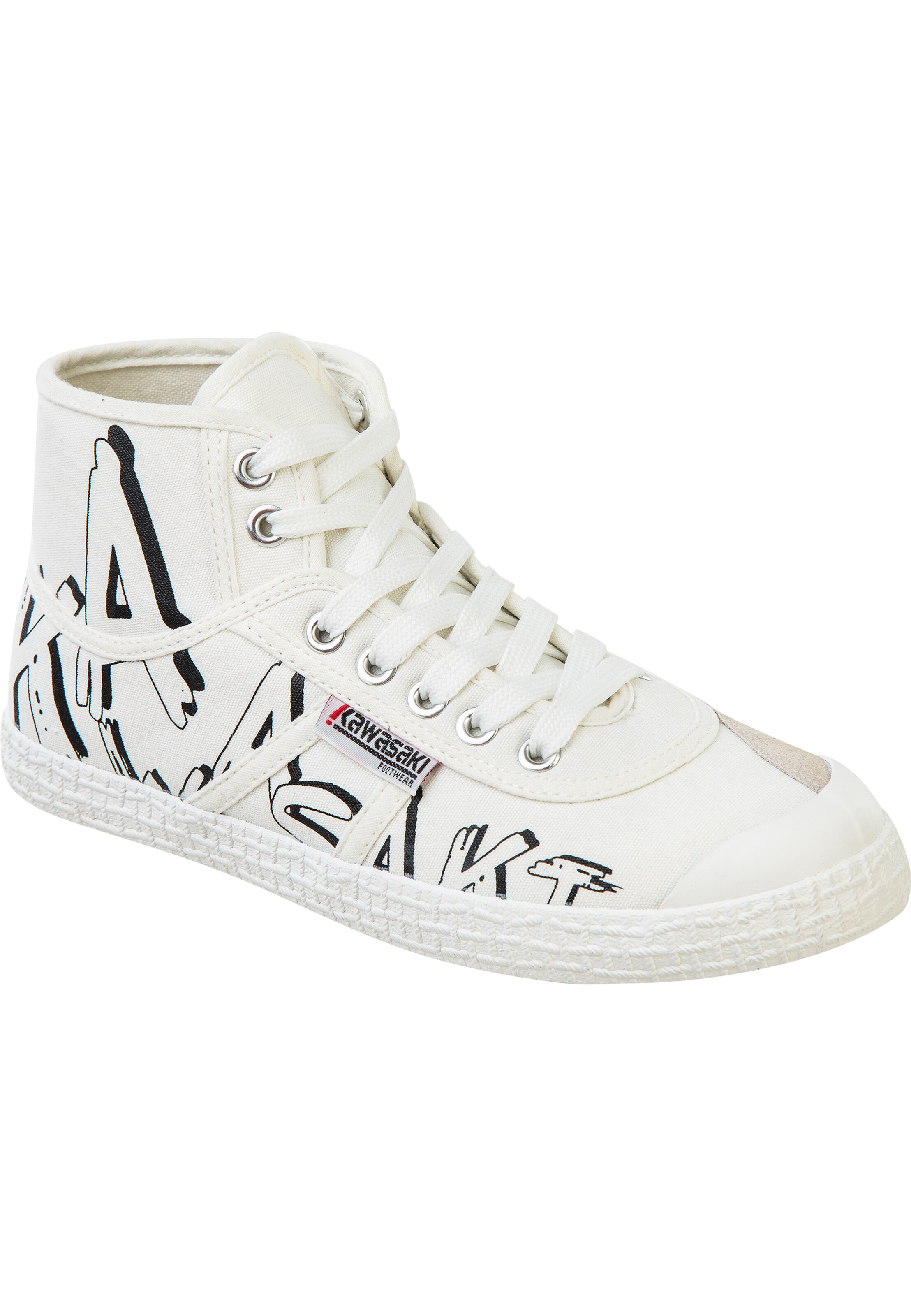 KAWASAKI High-top trainers in White