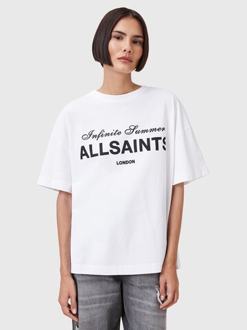 AllSaints Oversized shirt 'AVRI' in White: front