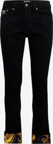 Versace Jeans Couture - Slimfit Vaquero '76UP508' en negro: frente