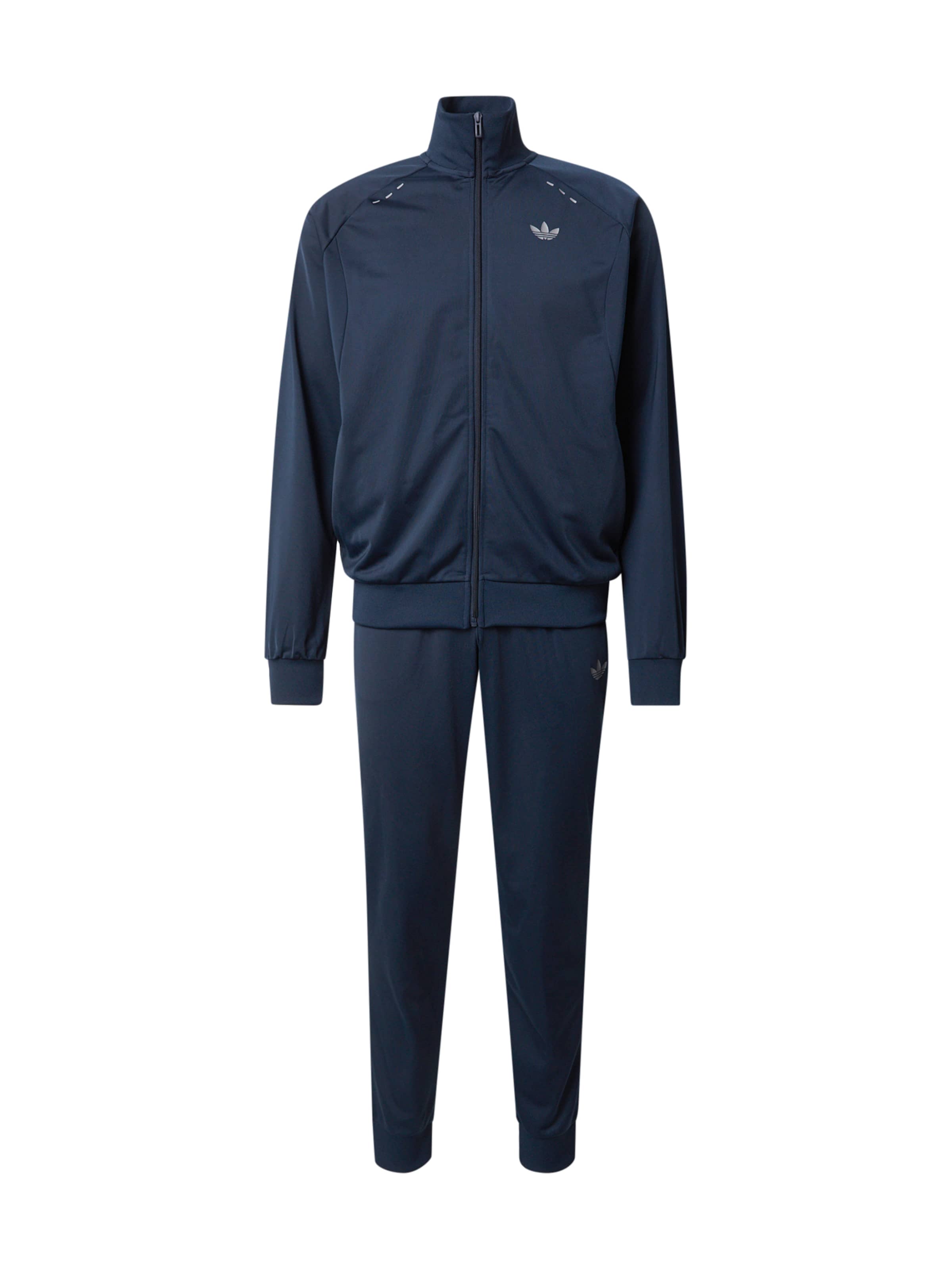 zils ADIDAS ORIGINALS Treniņtērps 'TECH ESS': no priekšpuses