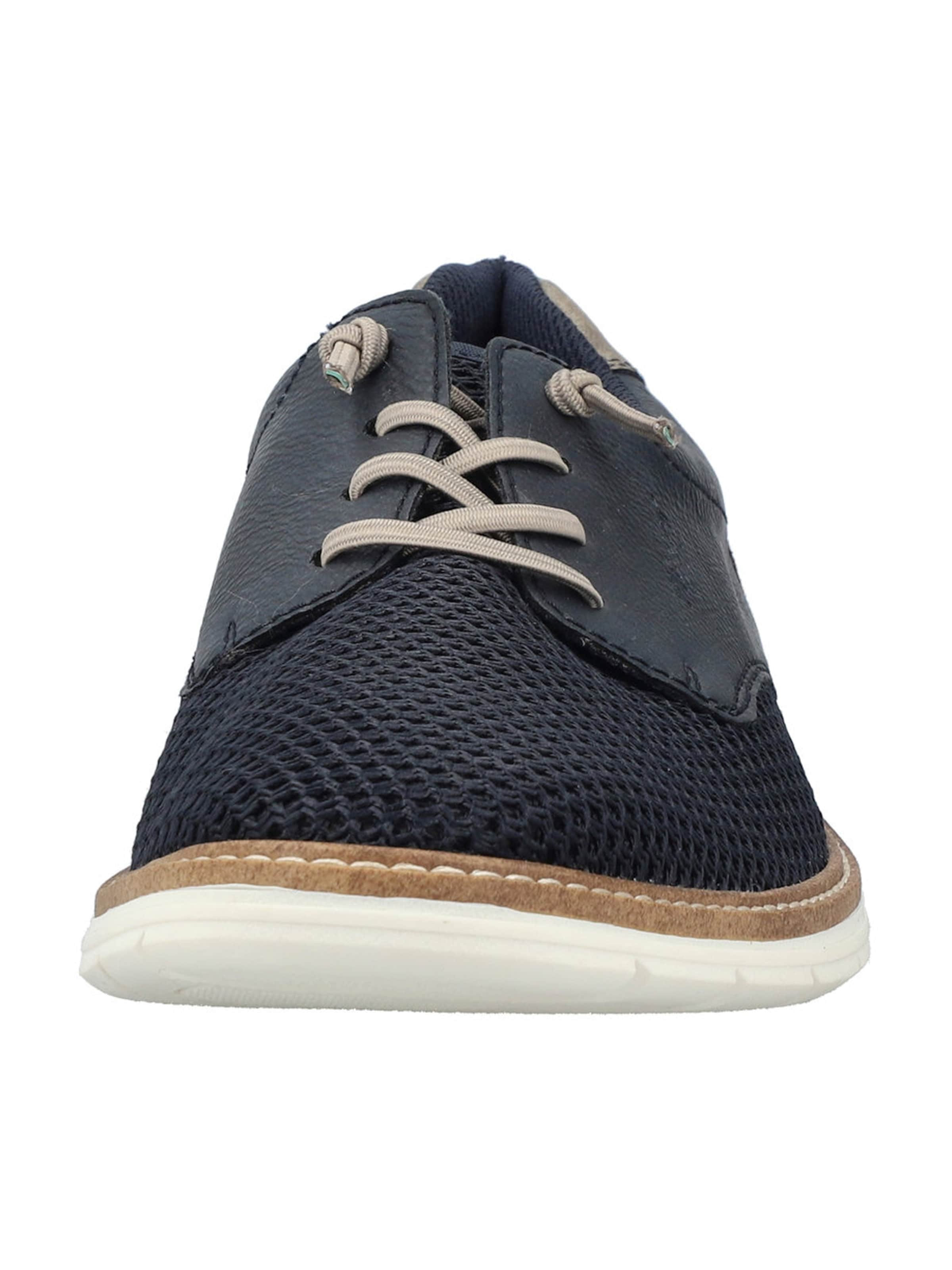 Chaussure à lacets Rieker en bleu