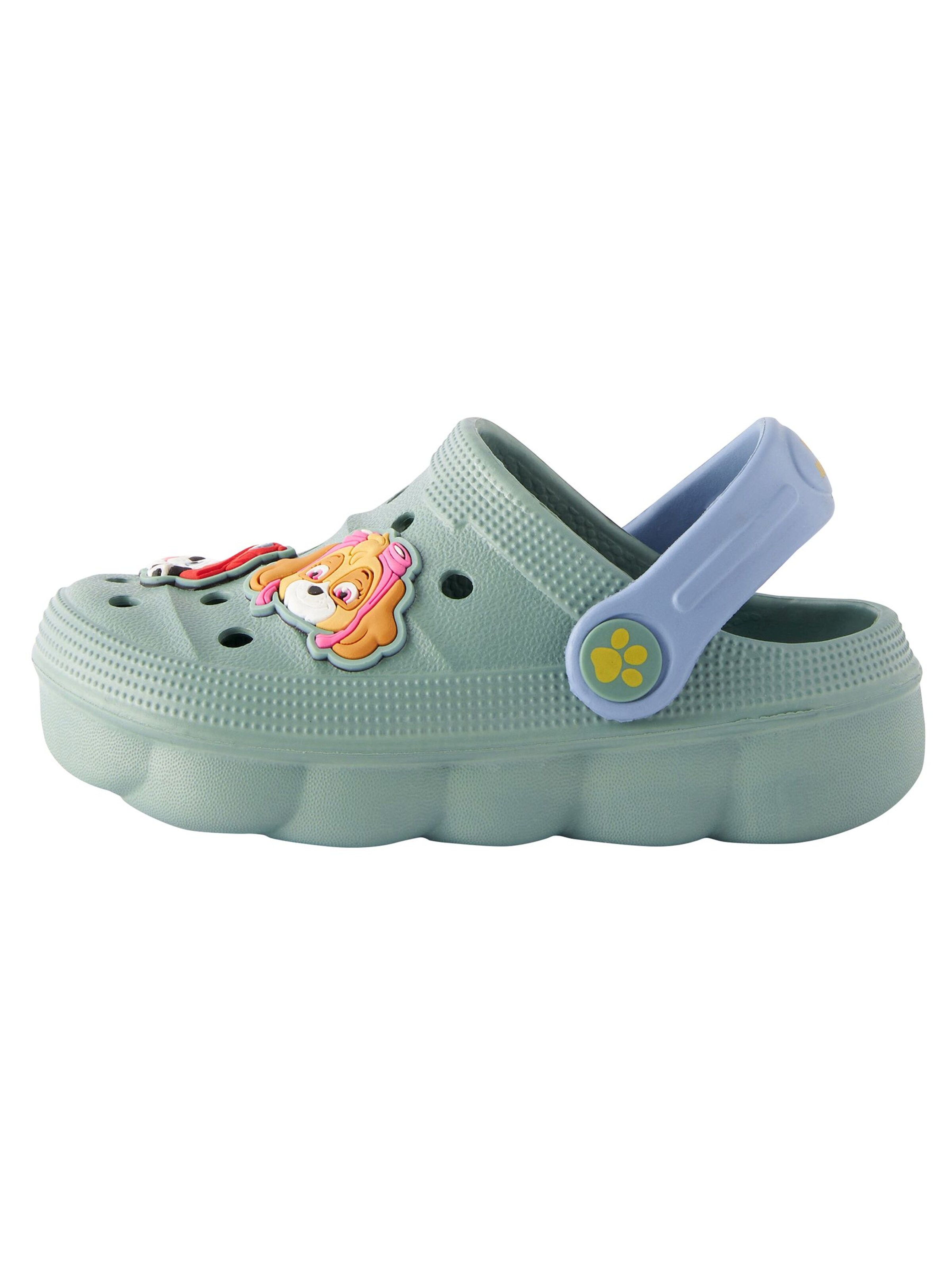 Next Clogs in Grün: Vorderseite