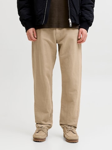 JACK & JONES Loosefit Bukser i brun: forside
